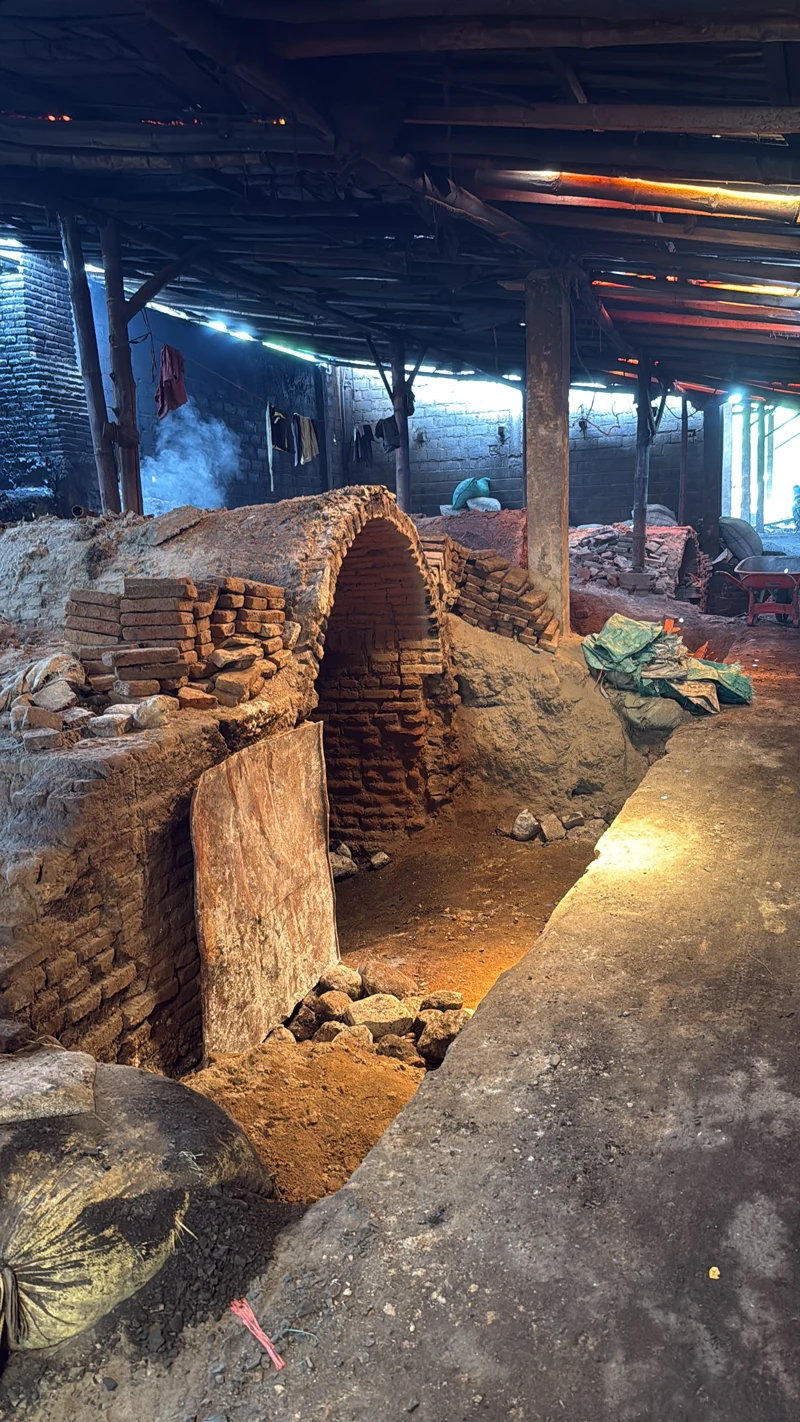 Charcoal production facility